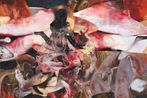 Mr Turner by Adrian Ghenie contemporary artwork Painting