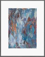 Descent I by Sabine Moritz contemporary artwork drawing works on paper