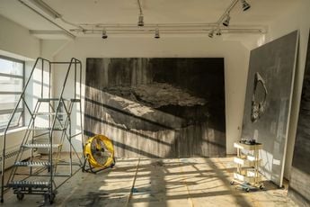 Contemporary art exhibition Lorna Simpson Earth  Sky at Hauser  Wirth New York 22nd Street United States