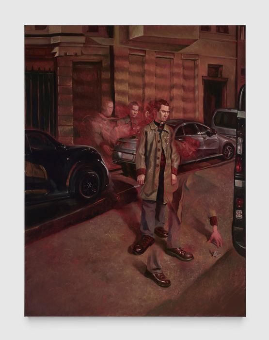Emblems lost by Bendt Eyckermans contemporary artwork Painting