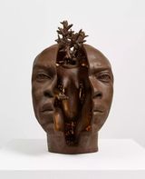 Le fruit du bonheur by Victor Fotso Nyie contemporary artwork sculpture