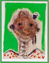 Pardon My Manners by Hannah Ireland contemporary artwork painting works on paper