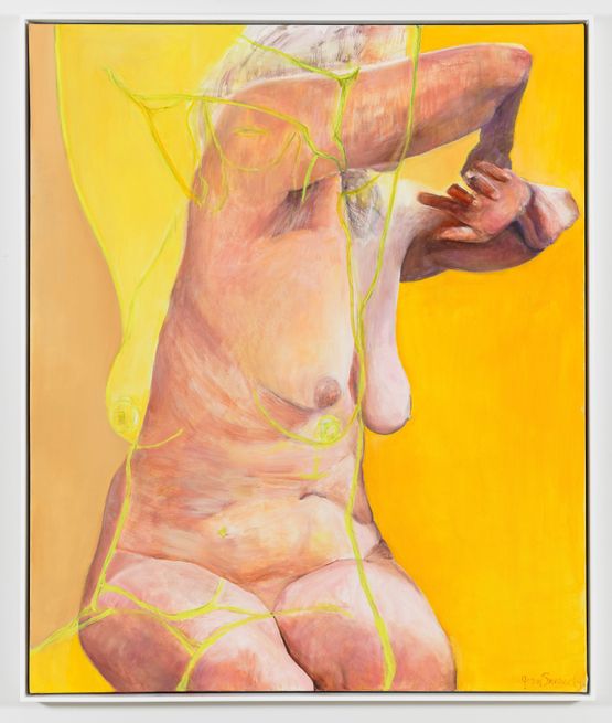 Aura by Joan Semmel contemporary artwork Painting