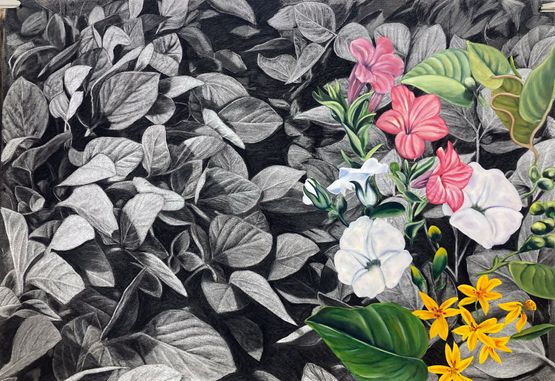 La tierra guarda su memoria III by Gabriela Bettini contemporary artwork Works on Paper