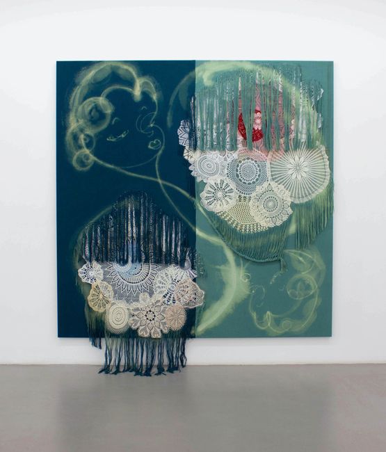 Big Mother Oh dear oh dear by Michelle Ussher contemporary artwork Textile