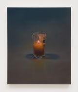 Tall Rambue Yahrzeit Candle 1 by Robert Russell contemporary artwork painting
