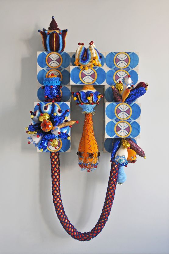 Mistress by Joana Vasconcelos contemporary artwork Sculpture