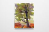 A Tree On The Edge Of Space by Carlo DAnselmi contemporary artwork painting