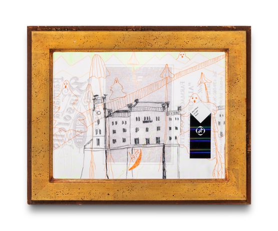 Dark Secrets by Anais Horn contemporary artwork Works on Paper