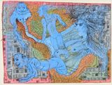 Untitled by Kim Jones contemporary artwork drawing painting works on paper