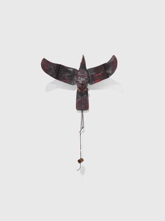 Kwakwakawakw Musgamakw Dzawadaenuxw First Nation Raven Puppet by Beau Dick contemporary artwork Sculpture