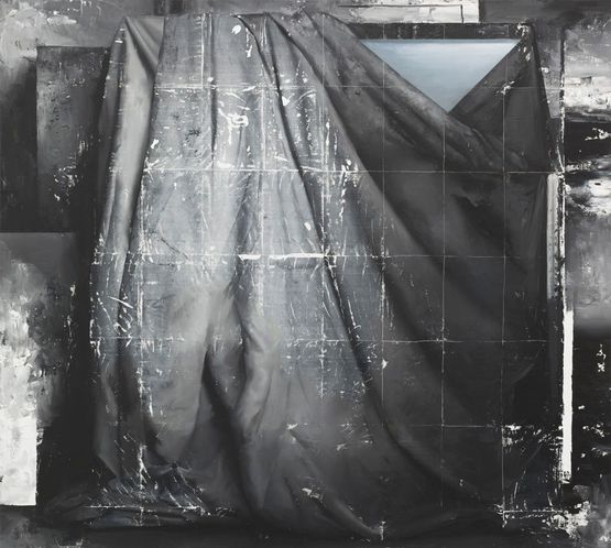 Study for the Iron Curtain 3 by Mircea Suciu contemporary artwork Painting