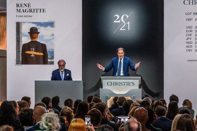 Christies London Evening Sales Bank 196.7m