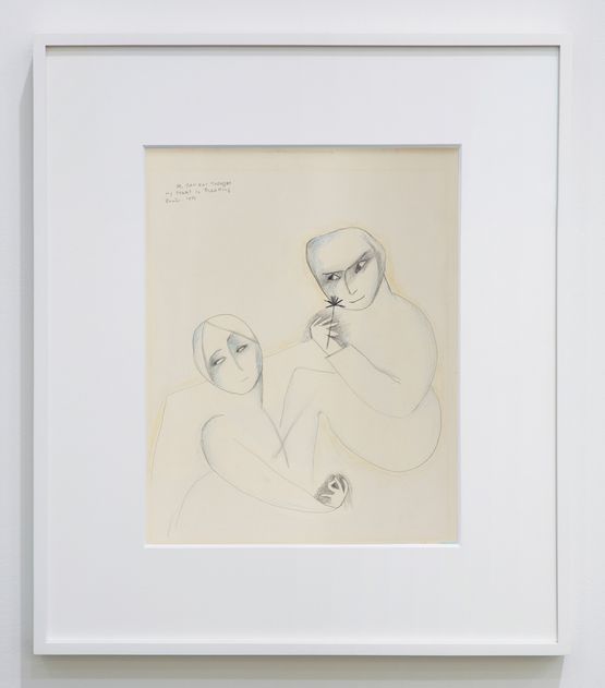 He Can Eat Though my Heart is Breaking by Beatrice Wood contemporary artwork Works on Paper