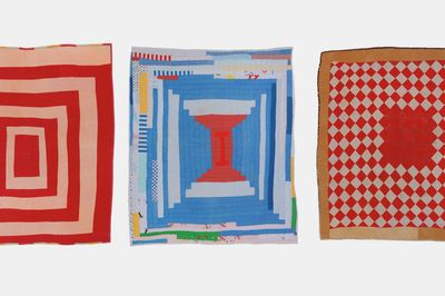 The Gees Bend Quiltmakers                  atAlison Jacques Gallery