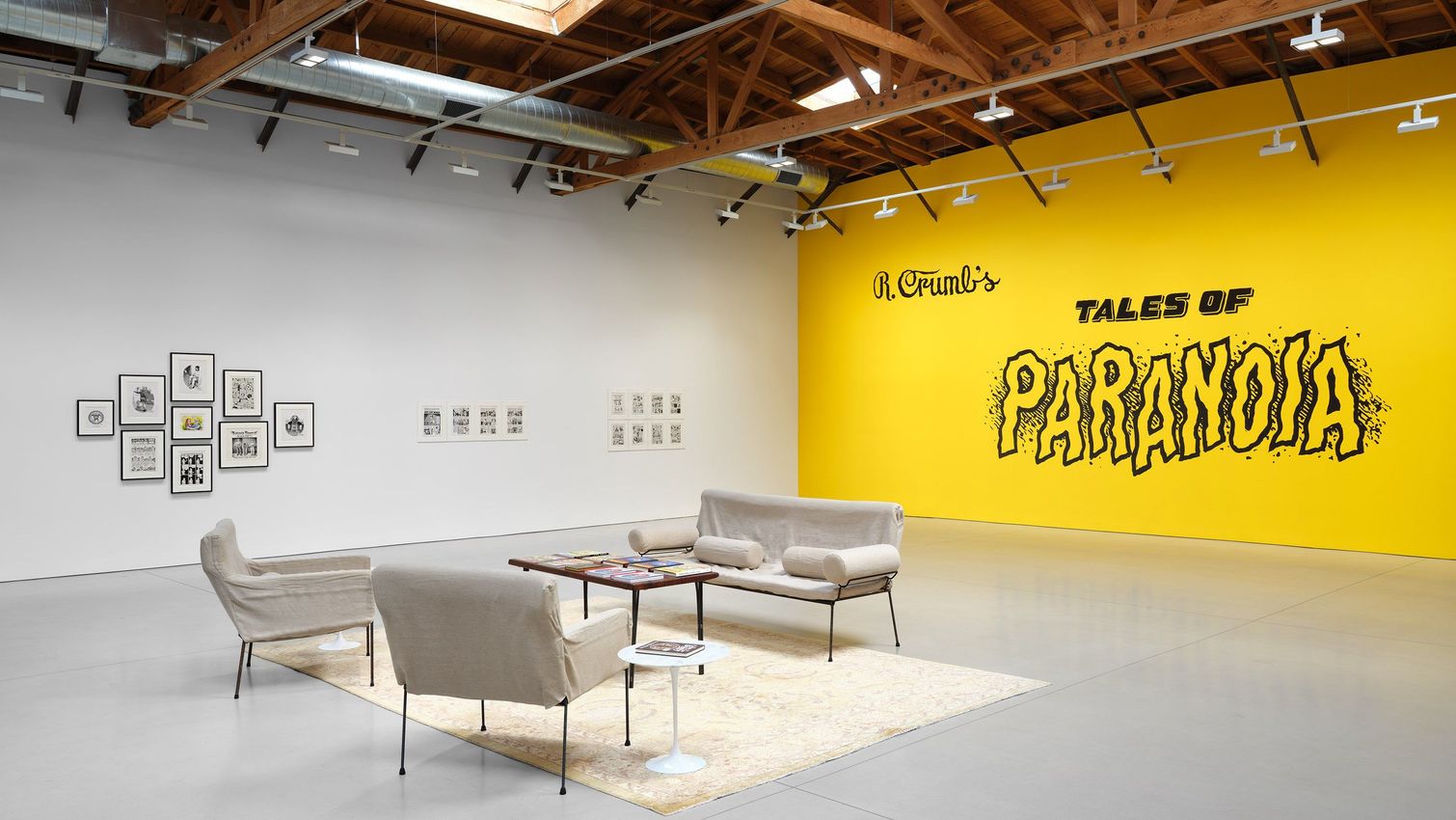 R. Crumb, 'Tales of Paranoia' at David Zwirner, Los Angeles