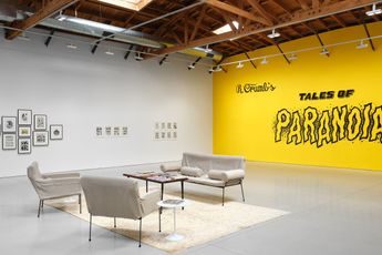 Contemporary art exhibition R. Crumb Tales of Paranoia at David Zwirner Los Angeles United States
