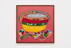 Brincando com piao Playing with a Spinning Top by Anisio O. Couto contemporary artwork Painting