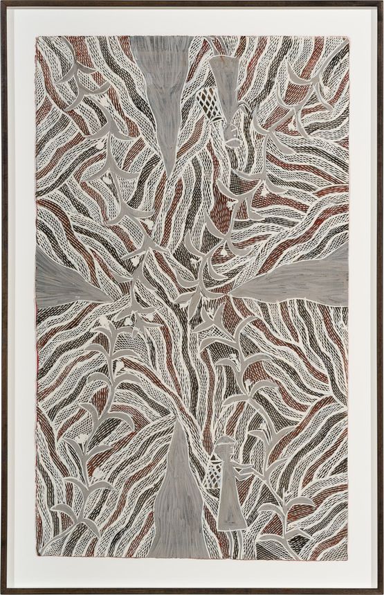 Luiny by Yalmakany Marawili contemporary artwork Works on Paper
