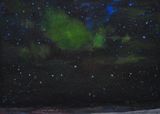 Stellato dopo la pioggia by Natale Addamiano contemporary artwork painting