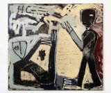 Horse by Bob Baxter contemporary artwork painting works on paper drawing