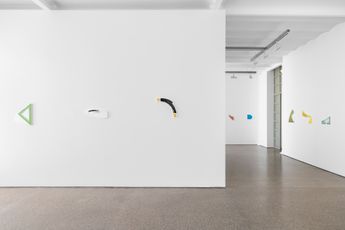 Contemporary art exhibition Richard Tuttle 1824 at Galerie Greta Meert Brussels Belgium