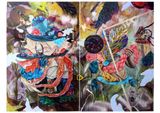 Starting this feeling by Gilang Fradika contemporary artwork mixed media