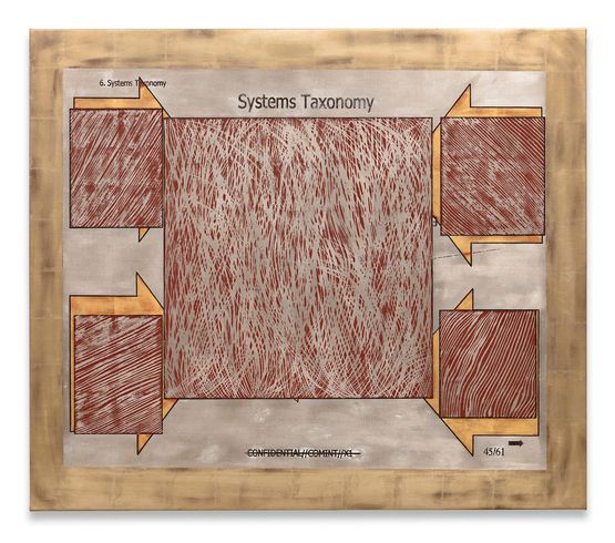 Systems Taxonomy by Jenny Holzer contemporary artwork Painting