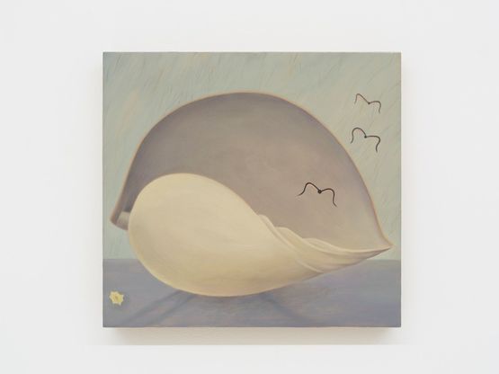 Shell by Kong Lingnan contemporary artwork Painting