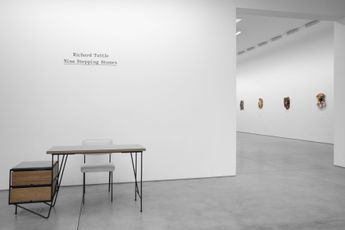 Contemporary art exhibition Richard Tuttle Nine Stepping Stones at David Kordansky Gallery Los Angeles United States