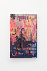 Second Wave by Hayley Tompkins contemporary artwork painting works on paper