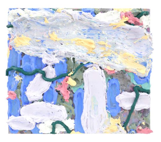 Plastic Remains 8 by Ng Joon Kiat contemporary artwork Painting