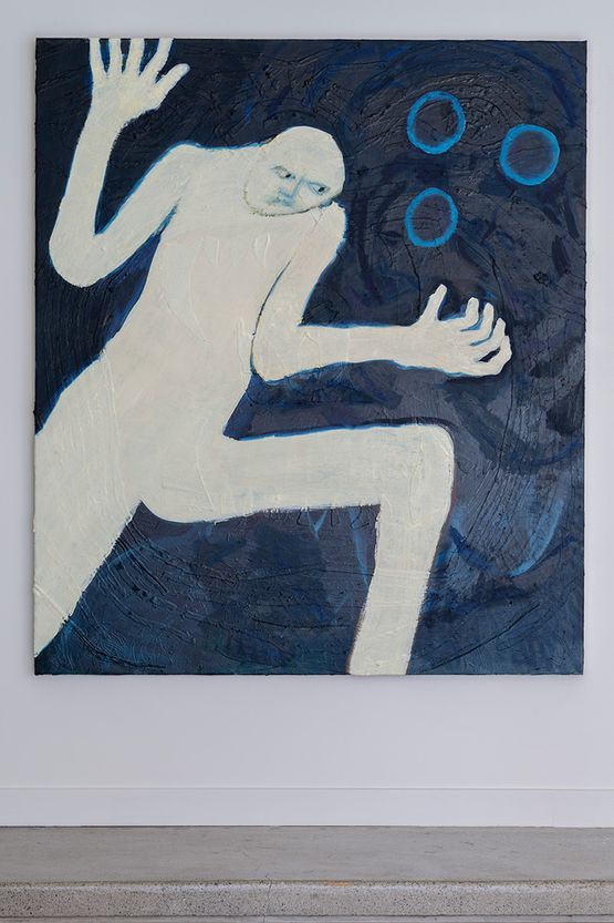 An Endless Supply of Coins by Kieren Seymour contemporary artwork Painting