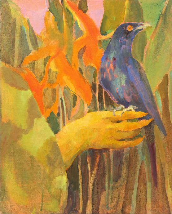 Koel by Jia Sung contemporary artwork Painting