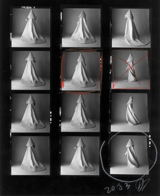 Balenciaga Contact Sheet by David Bailey contemporary artwork Print