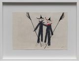 Carnival series 14 by Azade Koker contemporary artwork mixed media works on paper