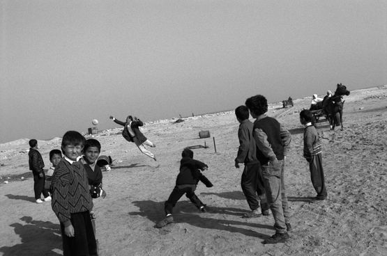 Match de Foot by Fouad Elkoury And Jeremy Peacock contemporary artwork Print
