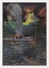Geyser after Moran by Matthew Day Jackson contemporary artwork Painting