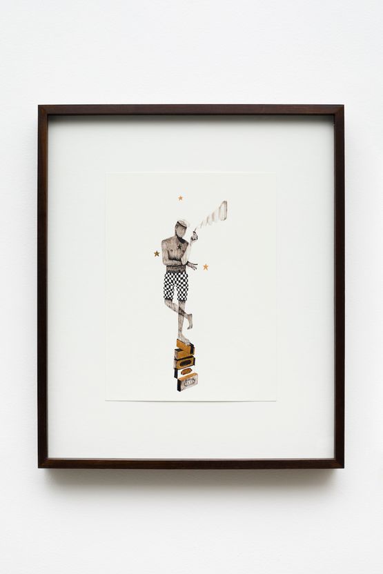 Outros oficios muro by Antonio Oba contemporary artwork Works on Paper