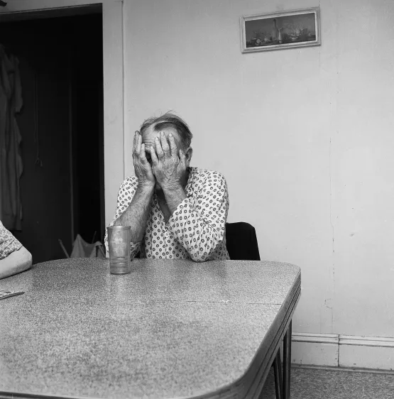 Willie Cooper Danville Virginia by Emmet Gowin contemporary artwork Photography