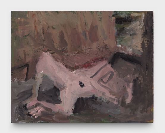Reclining Nude 2023 by Janice Nowinski contemporary artwork Painting