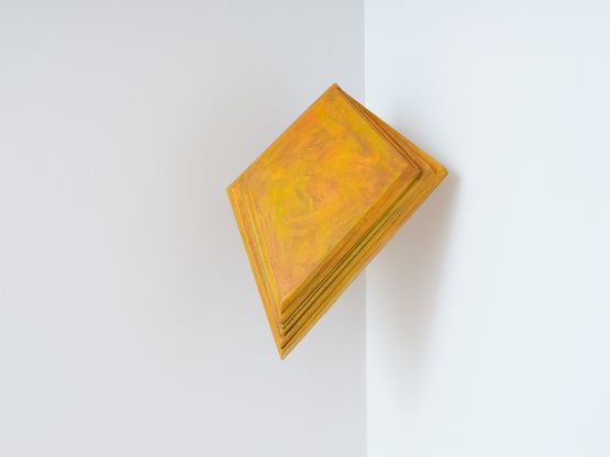 Yellow Corner by James Ross contemporary artwork Painting