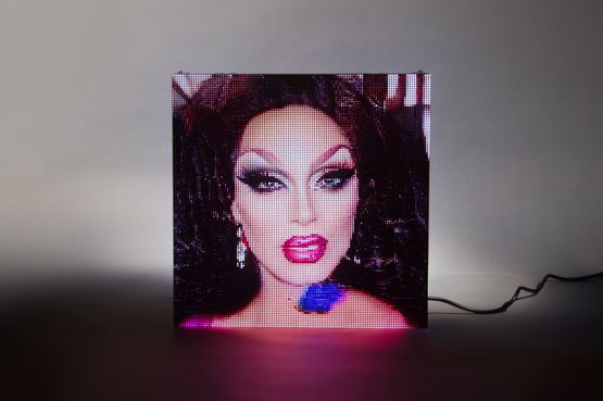 Zizi - Queering the Dataset 02 by Jake Elwes contemporary artwork Sculpture
