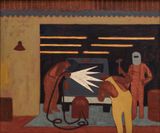 Fabricators by James P. Morse contemporary artwork painting