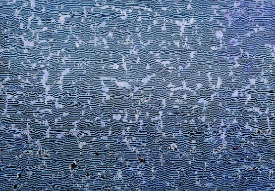Ghost Painting Cracked Category A View of Apo Island from an Overpriced Lot for Sale to Foreigners in Dauin by Kristoffer Ardena contemporary artwork Painting