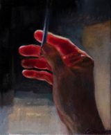 Mano Translucida by Rafael Cidoncha contemporary artwork painting