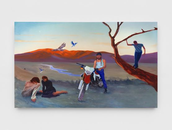 Garden Spot Berthoud by Caleb Hahne Quintana contemporary artwork Painting