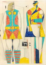 112 by Richard Lindner contemporary artwork drawing painting photography print works on paper