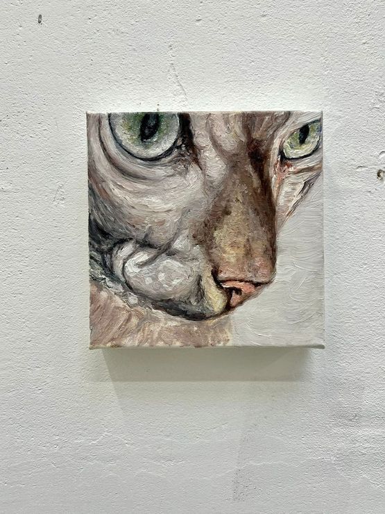 Q.P.G. by Edie Monetti contemporary artwork Painting