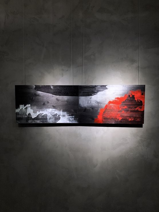 Hangi Series - Pine 06 by Gil Kuno contemporary artwork Painting